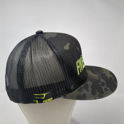 Five O Nine Snapback Mesh Back Trucker Hat Camo One Size Adjustable