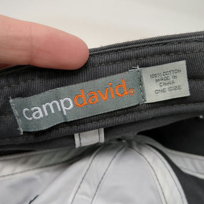 Camp David Yellowstone National Park Gray Baseball Cap One Size Strapback WY