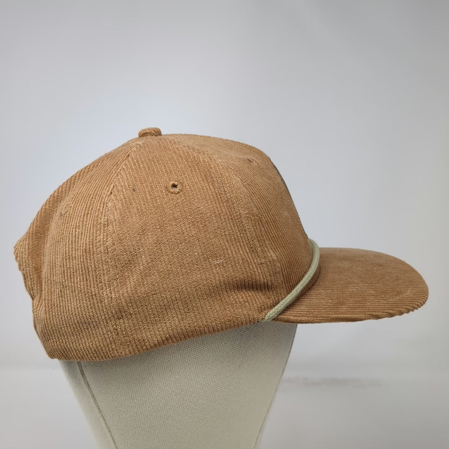 Dr. Squatch Snapback Hat Brown One Size Corduroy Rope Patch Sasquatch Bigfoot