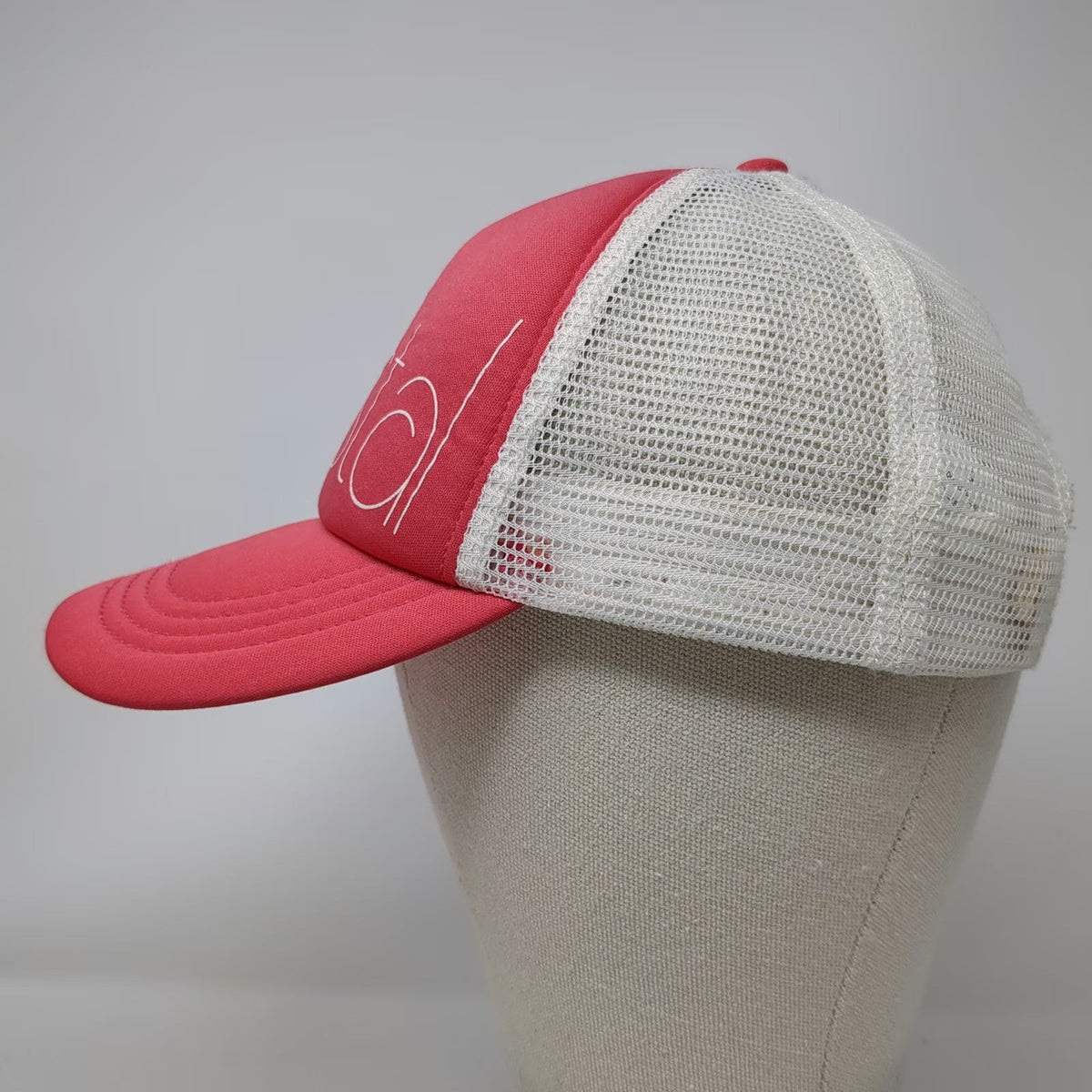 Billabong Trucker Hat Pink One Size Forever Coastal Mesh Back Snapback Foam Surf