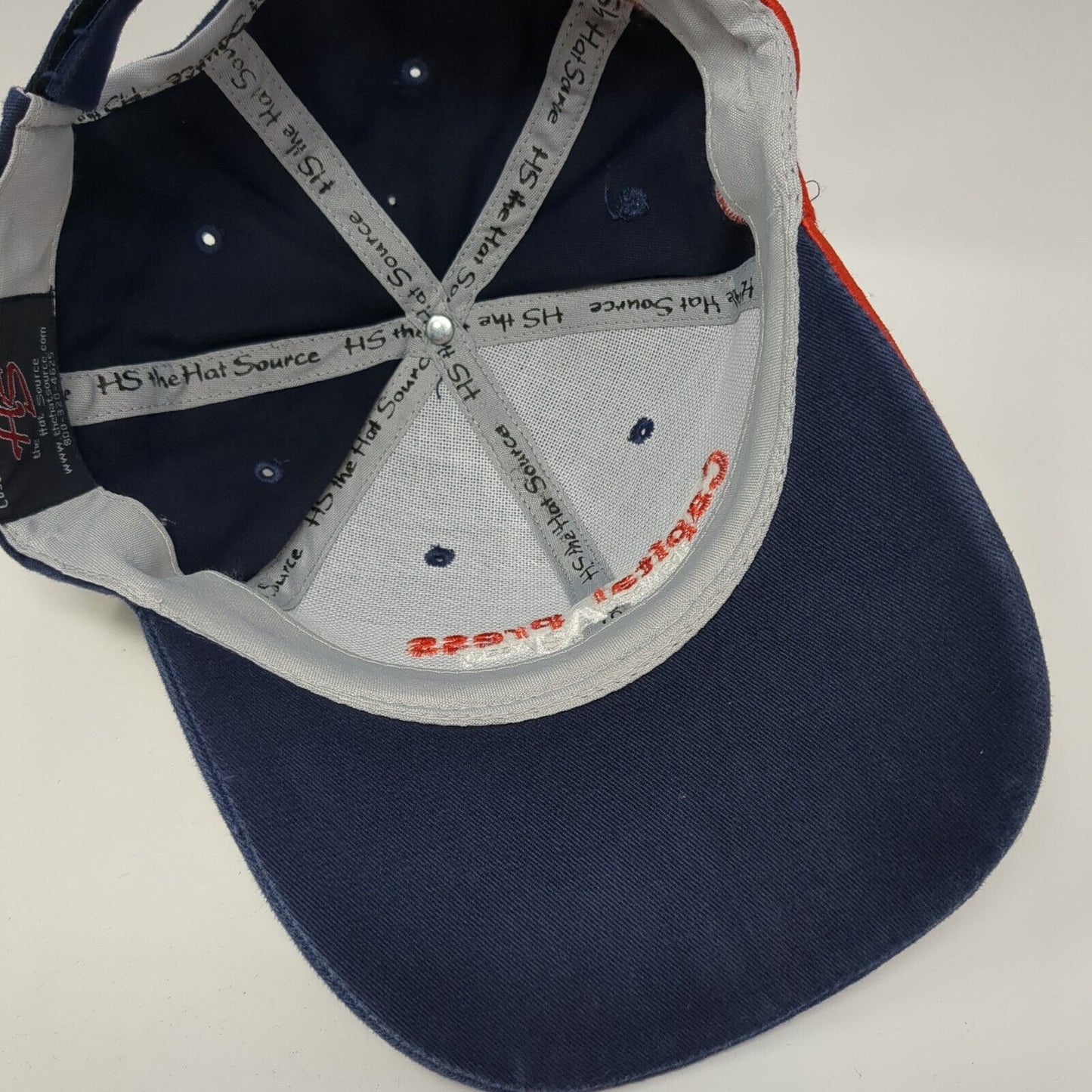 Capital Press The West's Ag Weekly Strapback Hat Blue One Size Adjustable