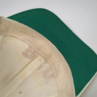 Boise State Broncos NCAA LaMode Cap Beige Slideback Green USA Made Hat Vintage