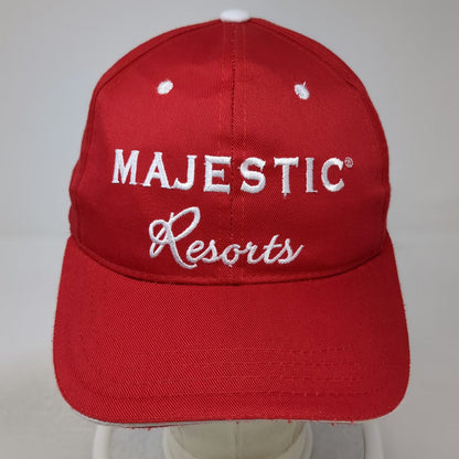 Majestic Resorts Punta Cana Christmas 2018 Baseball Cap Red White One Size Hat