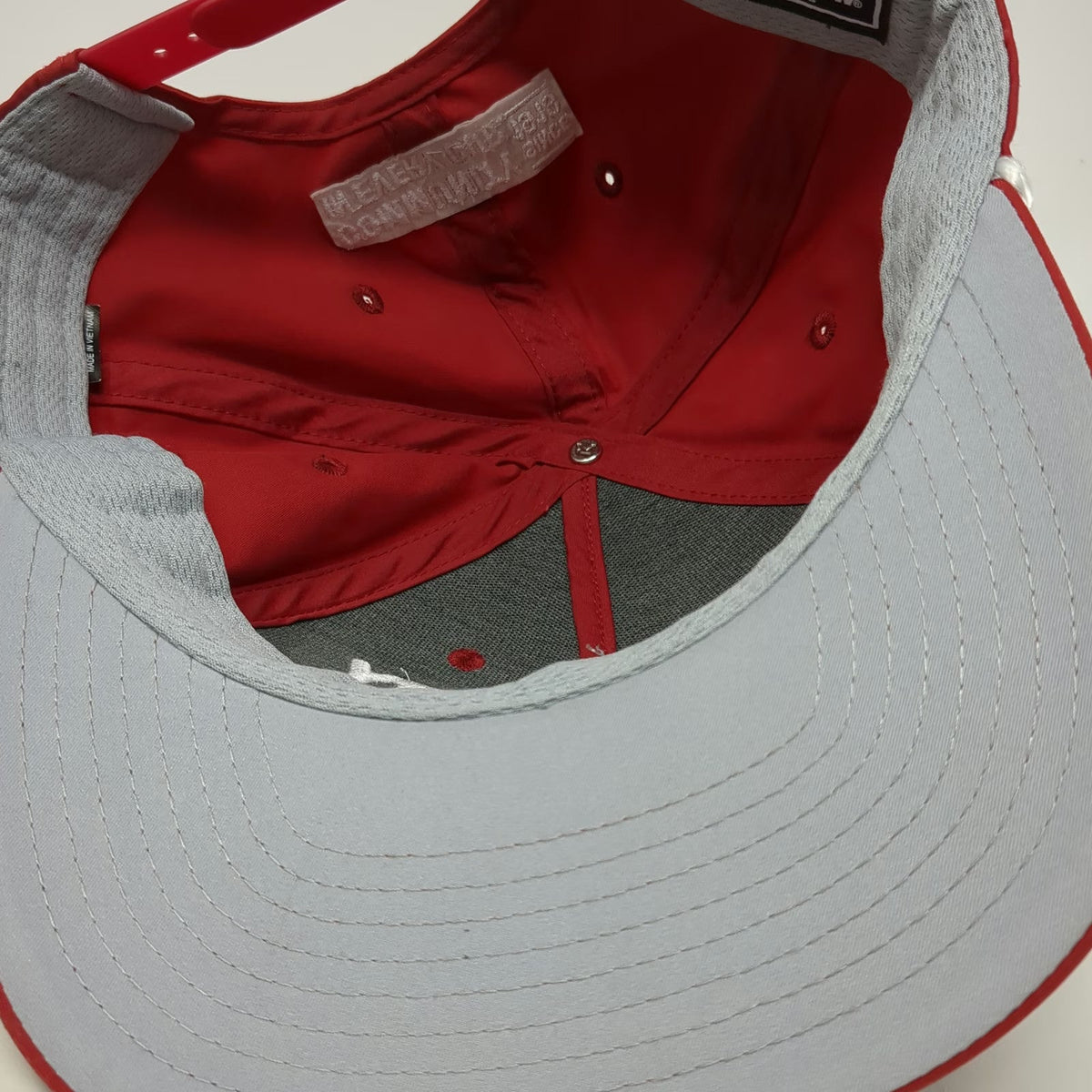 Richardson 5 Panel Red One Size Community Brand Coffee Rope Snapback Hat 1919