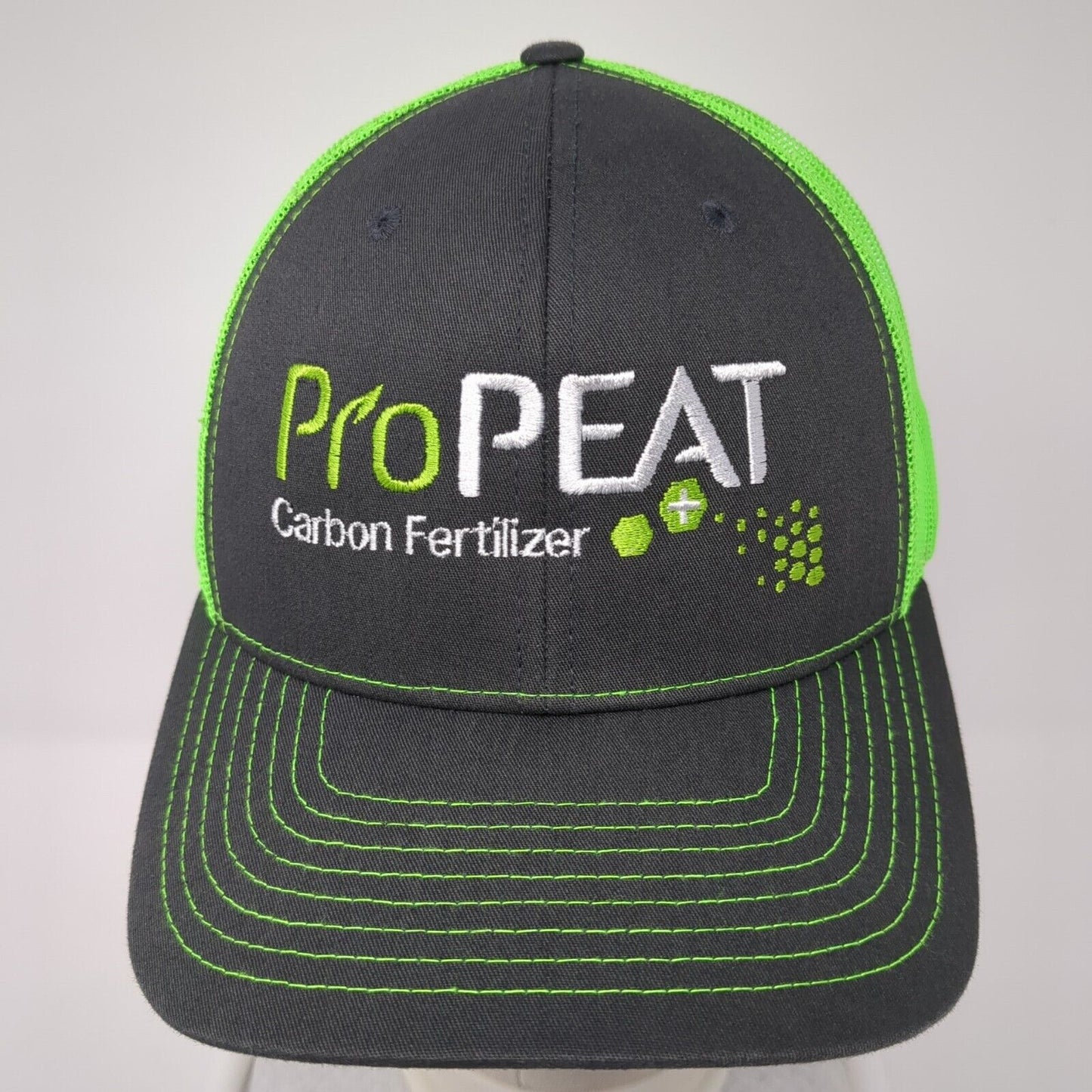 ProPeat Carbon Fertilizer Snapback Mesh Back Trucker Hat Multi One Size