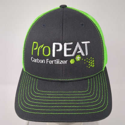 ProPeat Carbon Fertilizer Snapback Mesh Back Trucker Hat Multi One Size