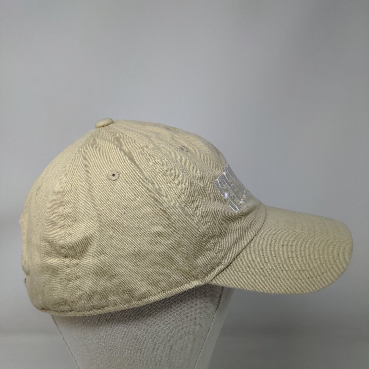 Stephens Slideback Hat Tan OSFM Embroidered 6 Panel Nike Heritage86