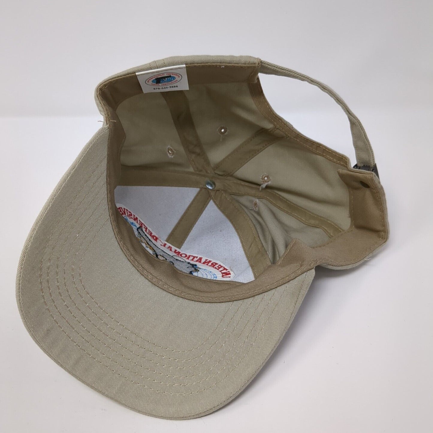 International Defensive Pistol Association Slideback Hat Tan One Size