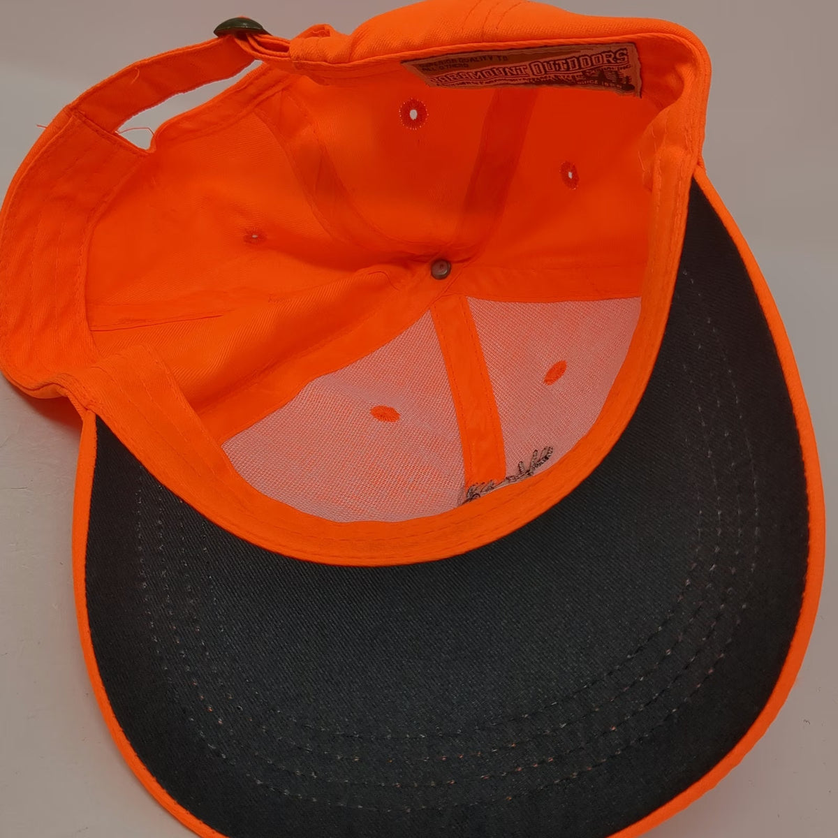 Paramount Outdoors Buckmasters Hunting Hat Orange One Size Baseball Cap Deer