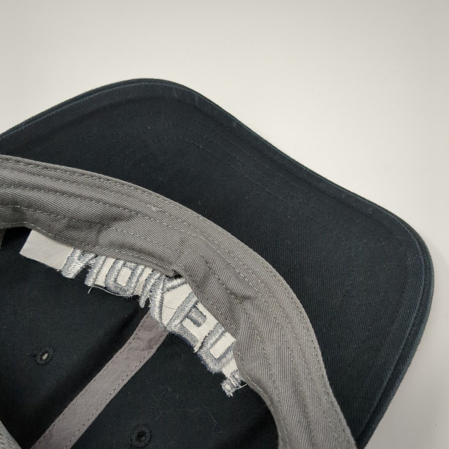 Naked Bread Snapback Trucker Hat Black M/L Mesh Back Embroidered