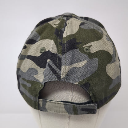 Saniflo Strapback Baseball Cap Multicolor One Size Adjustable Camouflage 6 Panel