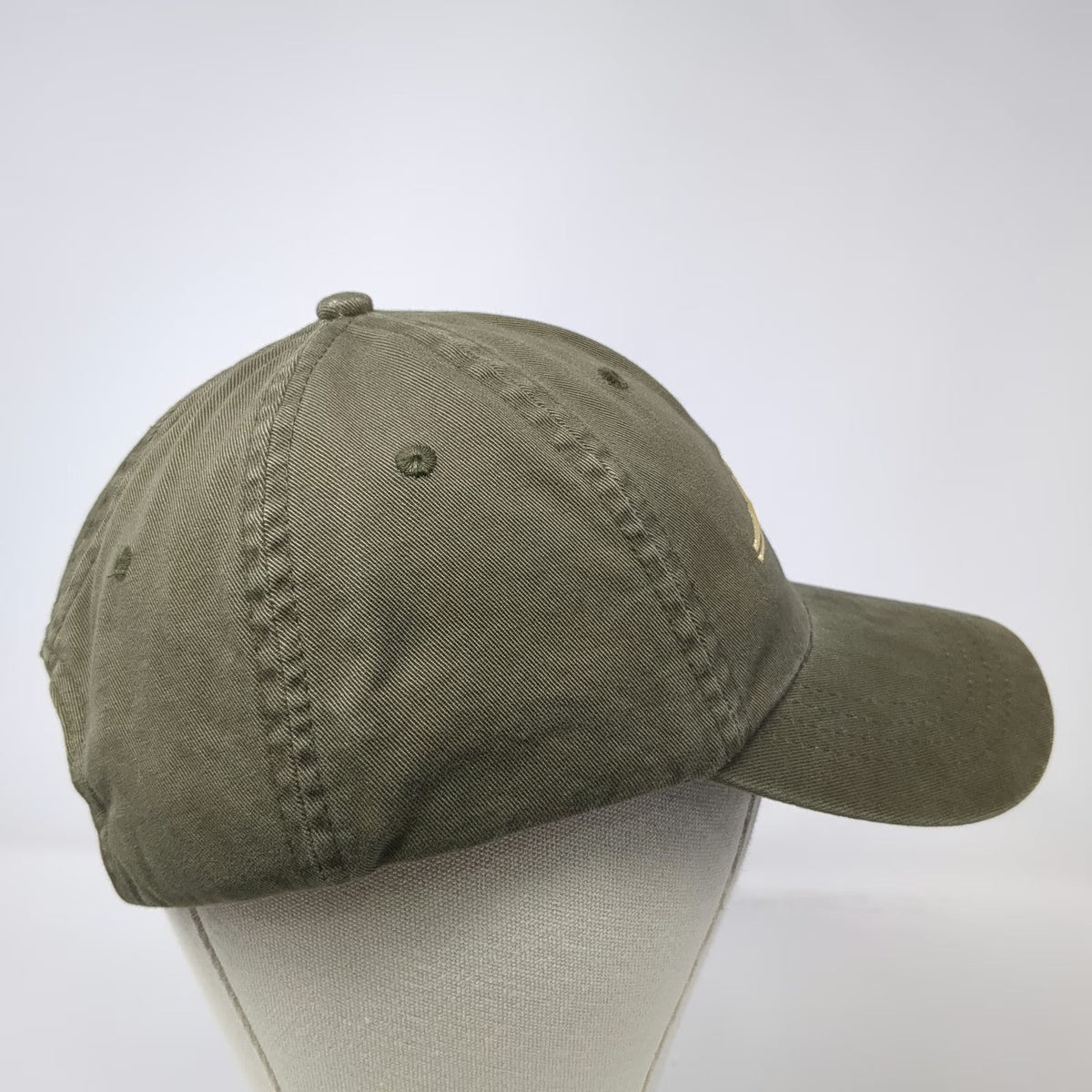 Vitronic Green Baseball Cap One Size Bridge Embroidery Side Pocket Slideback Hat