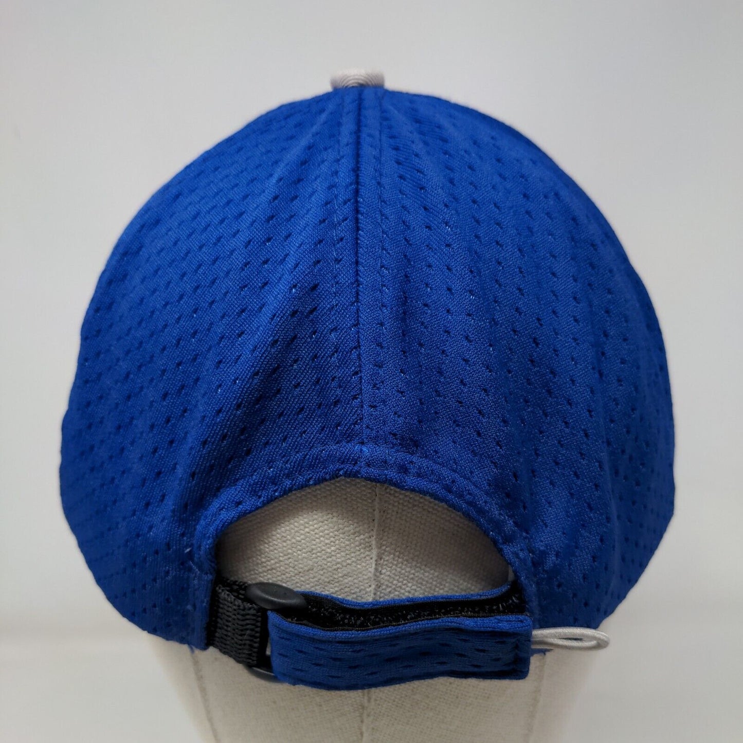 F Logo Strapback Hat Blue One Size Adjustable Embroidered Incentives by Design