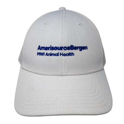 AmerisourceBergen Callaway Strapback Hat White One Size Embroidered