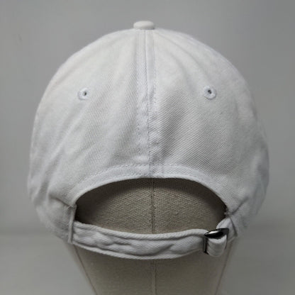 Coaqua Slideback Hat White One Size Adjustable Embroidered Fersten Worldwide