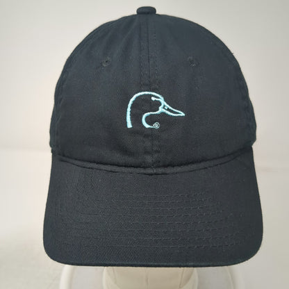 Ducks Unlimited Baseball Cap Black One Size Strapback Embroidered Outdoor Cap
