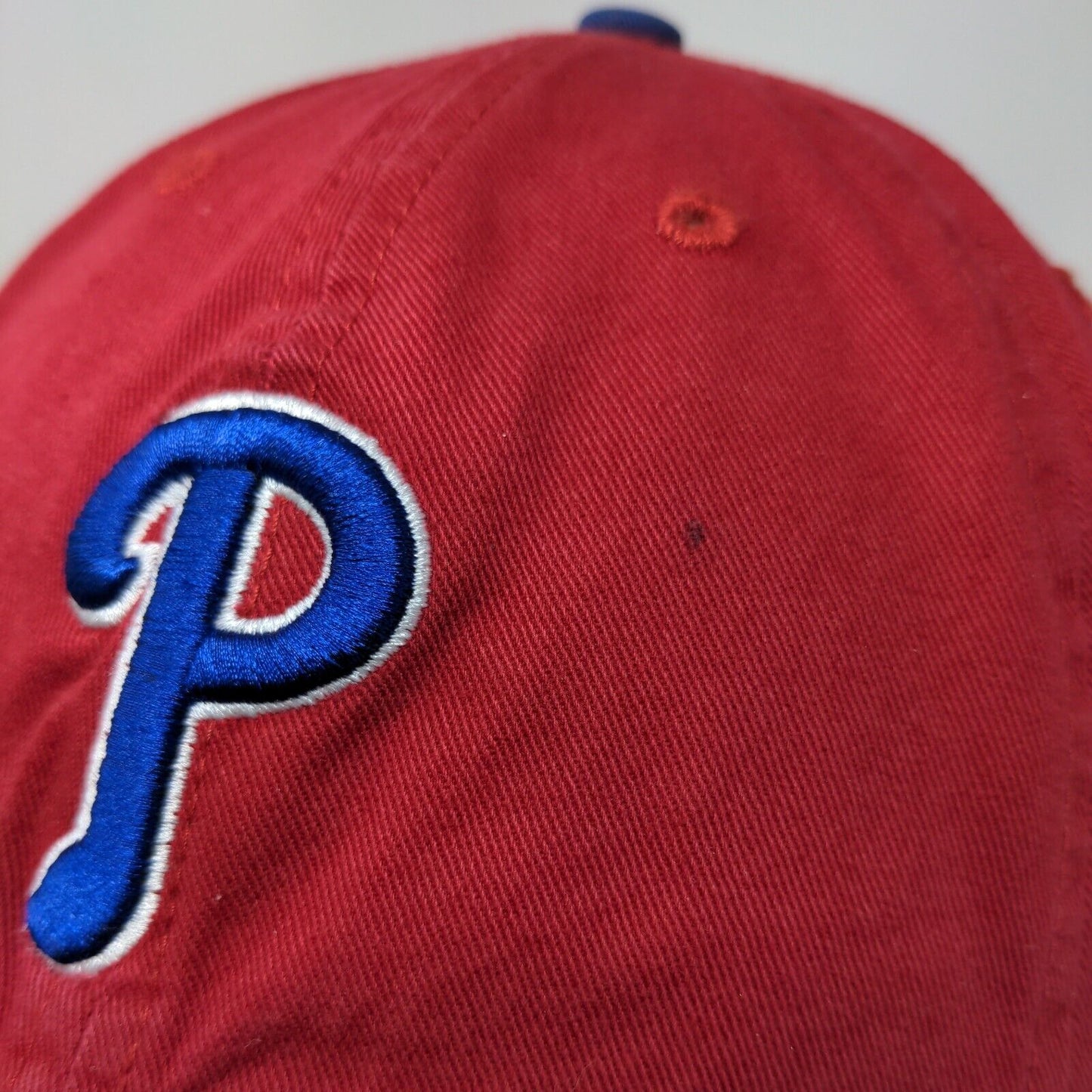 Philadelphia Phillies Slideback Hat Red Blue OS Embroidered MLB '47 Brand