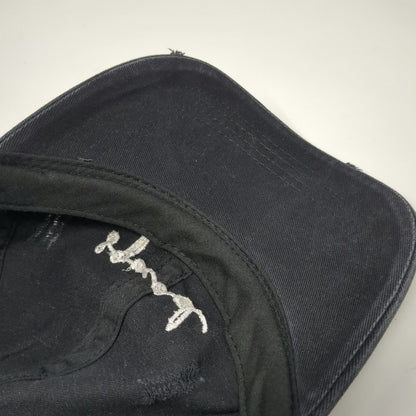 David and Young Baseball Cap Black One Size Squad Embroidery Slideback Hat