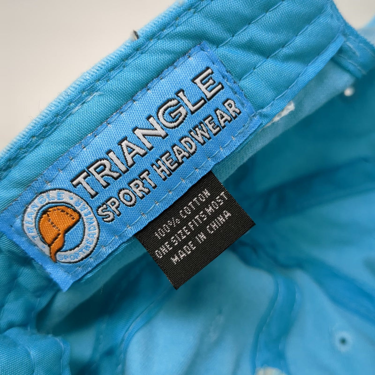 Triangle Baseball Cap Blue One Size Long Beach Island Anchor Strapback Surf Hat
