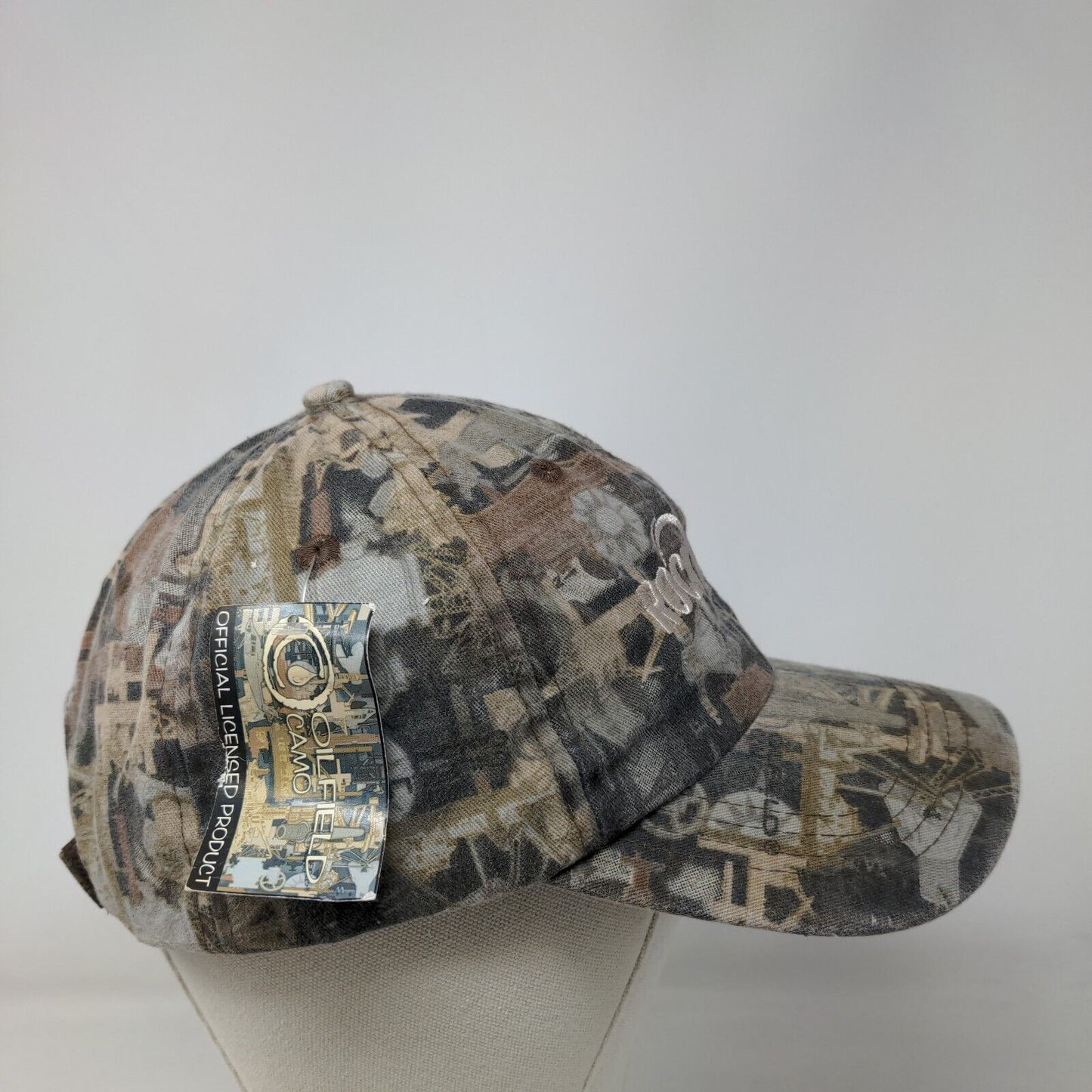 Rockwater Energy Solutions Strapback Hat Camouflage OSFA Embroidered Katl Cap