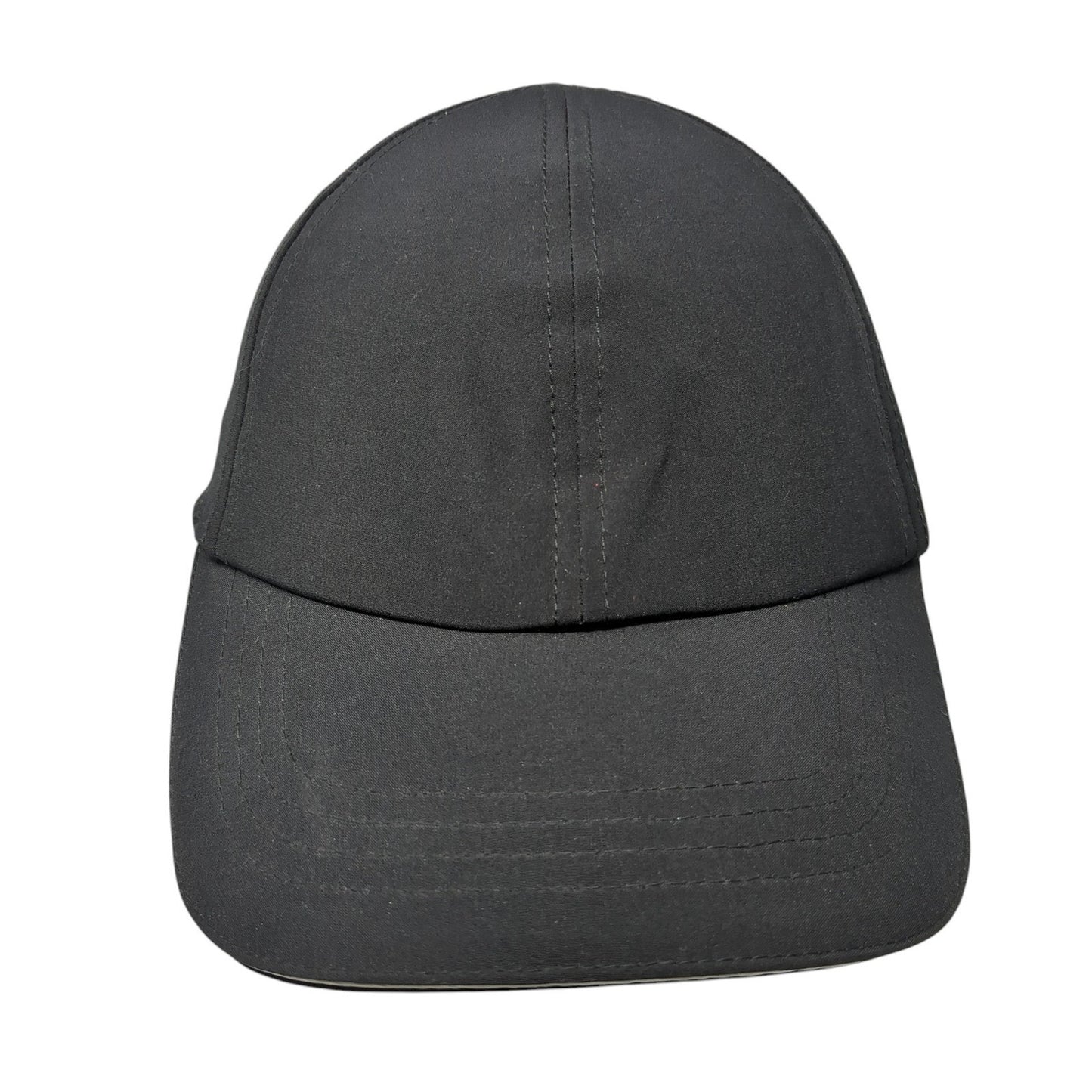 Unbranded Claspback Hat Cap Soot Black Blank One Size Adjustable