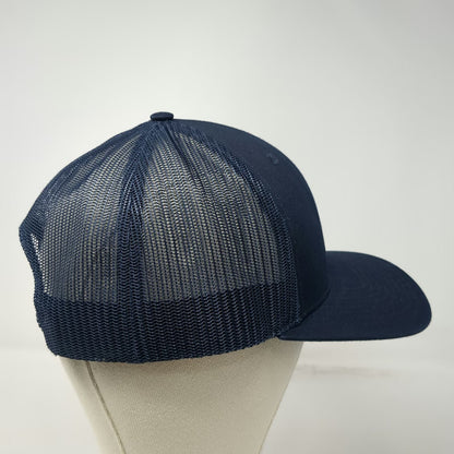 Richardson Trucker Hat Blue One Size AMRIZE Logo Mesh Snapback Model 112