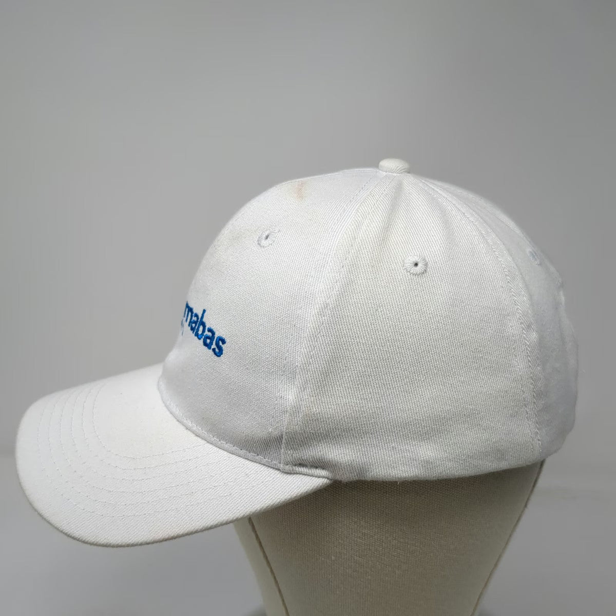 RWJBarnabas Health Medical White Baseball Cap One Size Strapback Cotton Hat