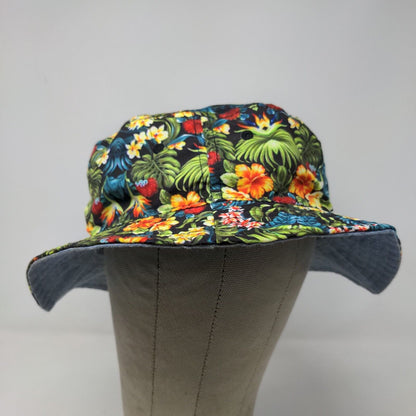 Spencer's Gifts Men's Bucket Hat Multicolor OS Floral All Over Print Polyester