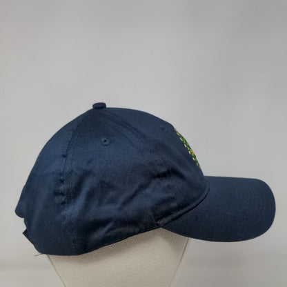 Trulieve Strapback Hat Blue One Size Embroidered Solid Port & Company