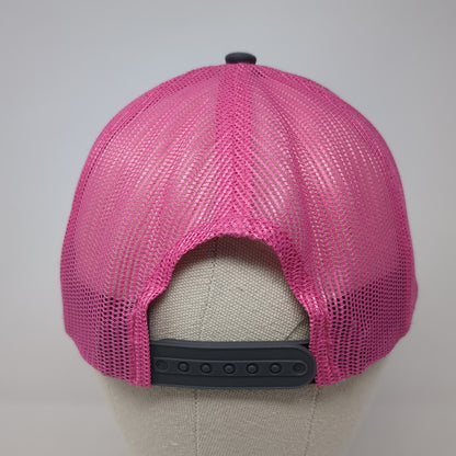 The Human Bean Snapback Trucker Hat Multicolor One Size Mesh Back