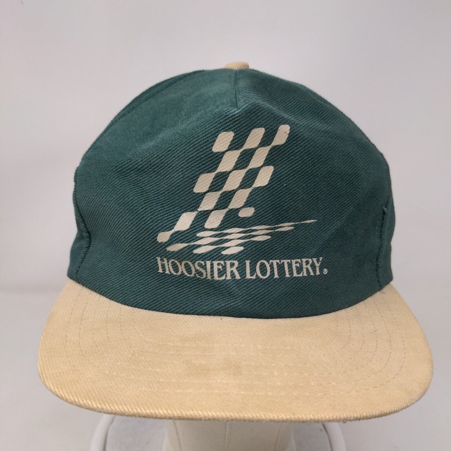 Hoosier Lottery Snapback Hat Multicolor One Size Adjustable Vented Holes