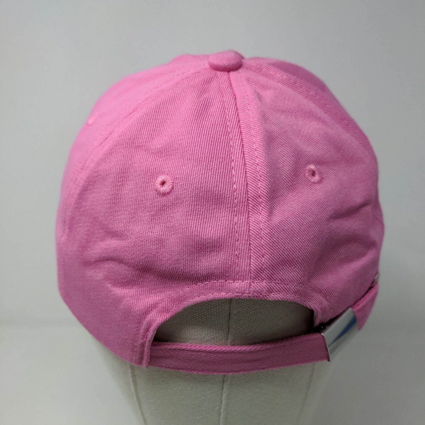 Unbranded Women's Slideback Hat Pink Embroidered Mrs. Logo 100% Cotton