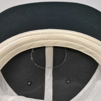 Deschutes Brewery Black Trucker Hat One Size Mesh Back Snapback Mountain Logo