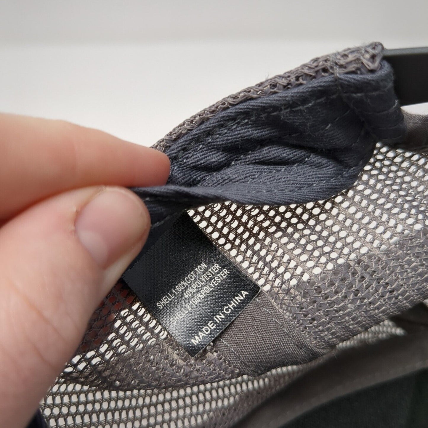 Clearwater Custom Snapback Mesh Back Trucker Hat Gray One Size 6 Panel