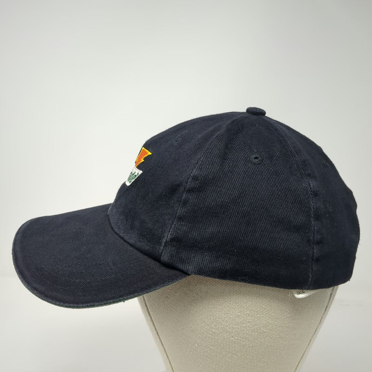 Gatorade Logo Baseball Cap Black One Size Embroidered Slideback Strap Hat