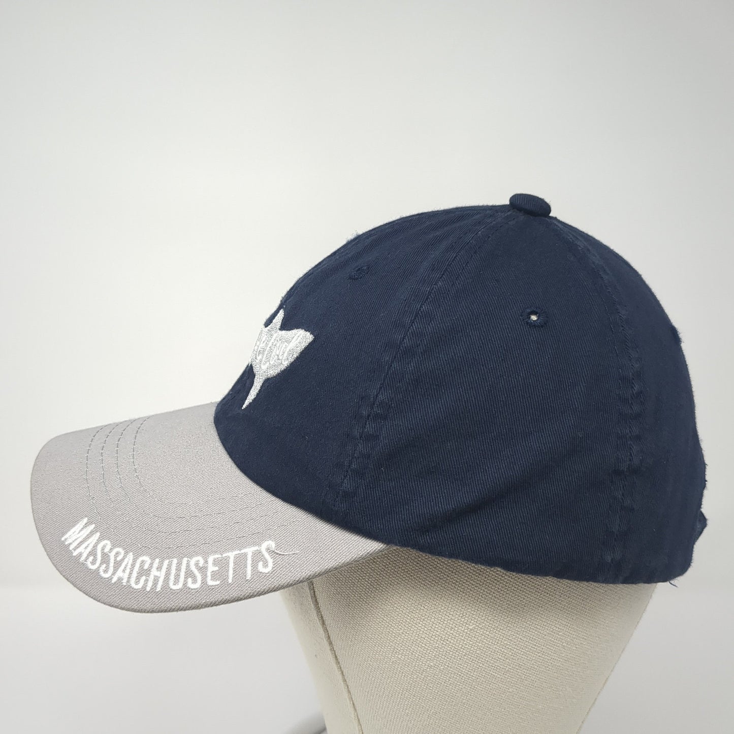 Cape Cod Massachusetts Baseball Cap Blue OS Adjustable Embroidered by Elidan