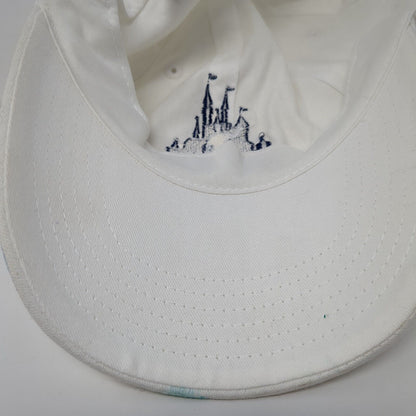 Walt & Mickey Silhouette Slideback Hat White One Size Adjustable Disney