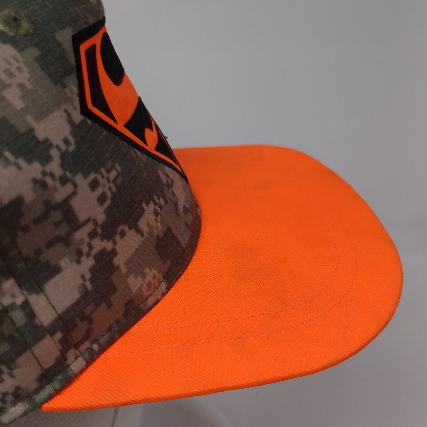 Superman Snapback Hat Digital Camo Youth One Size Adjustable Superhero