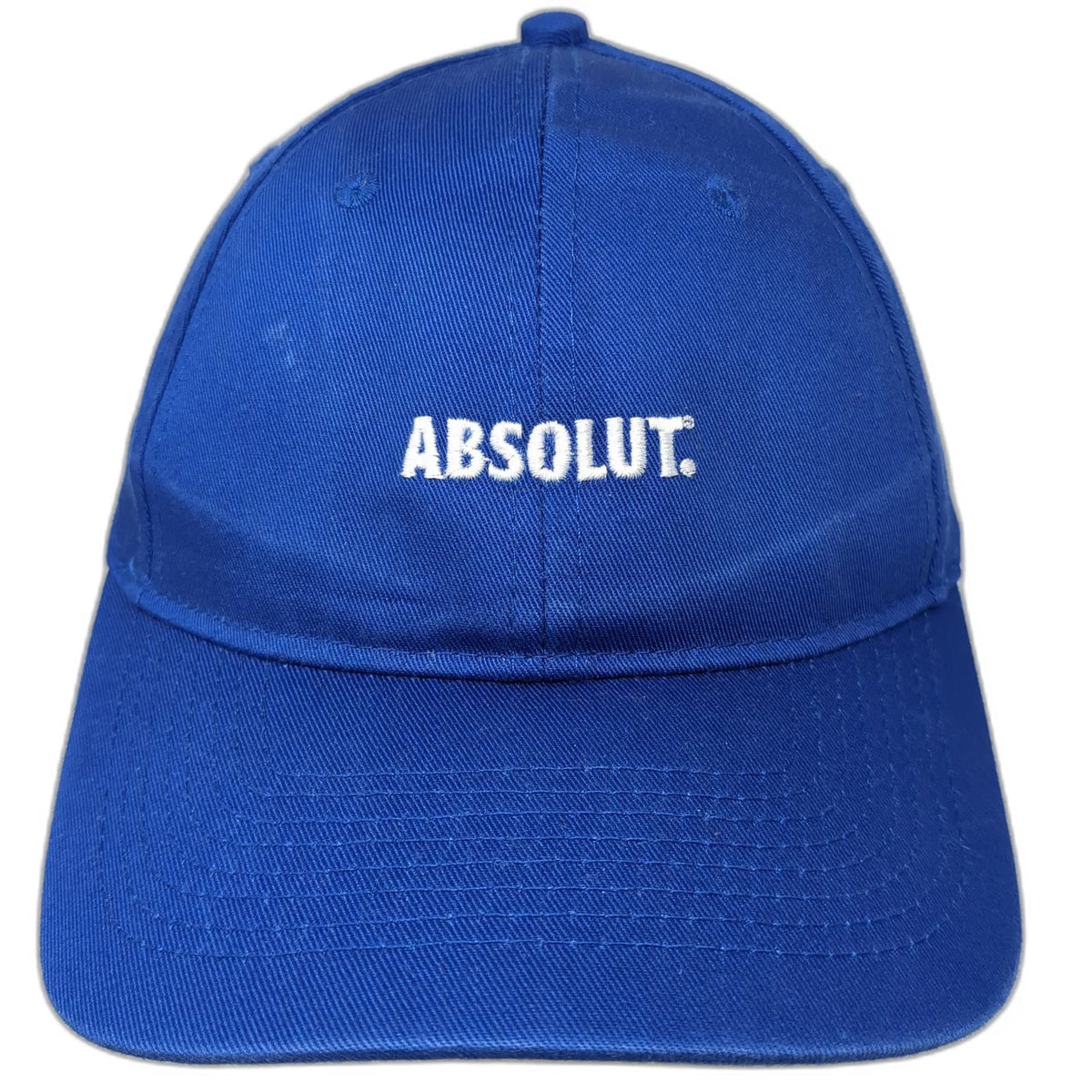 Port & Company Absolut Vodka Blue Baseball Cap One Size Strapback Cotton Hat
