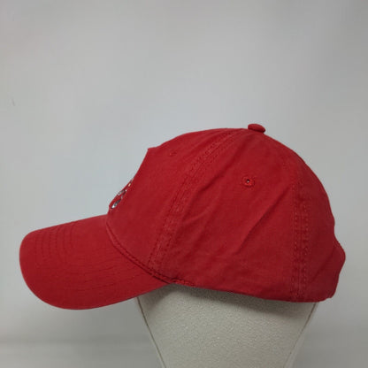 Tazmanian Devil Slideback Hat Red One Size Adjustable Embroidered Looney Tunes