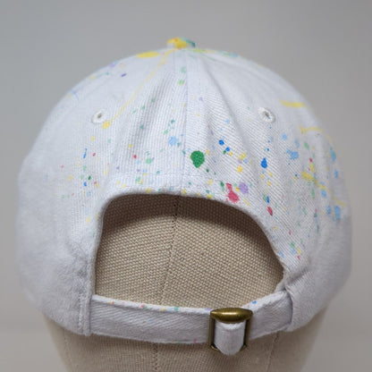 Sportsman Slideback Hat Multicolor OSFA Adjustable Paint Splatter
