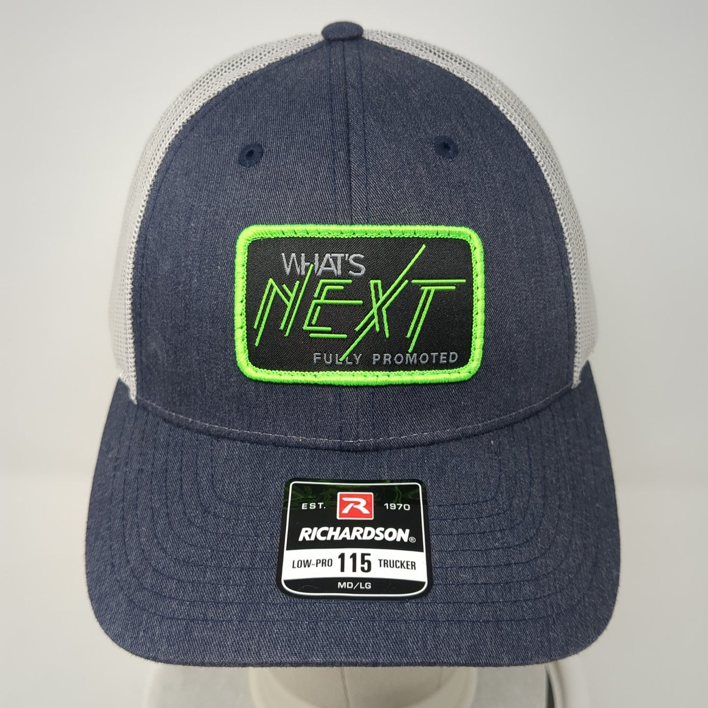 What's Next Fully Promoted Trucker Hat Multicolor Large Mesh Back
