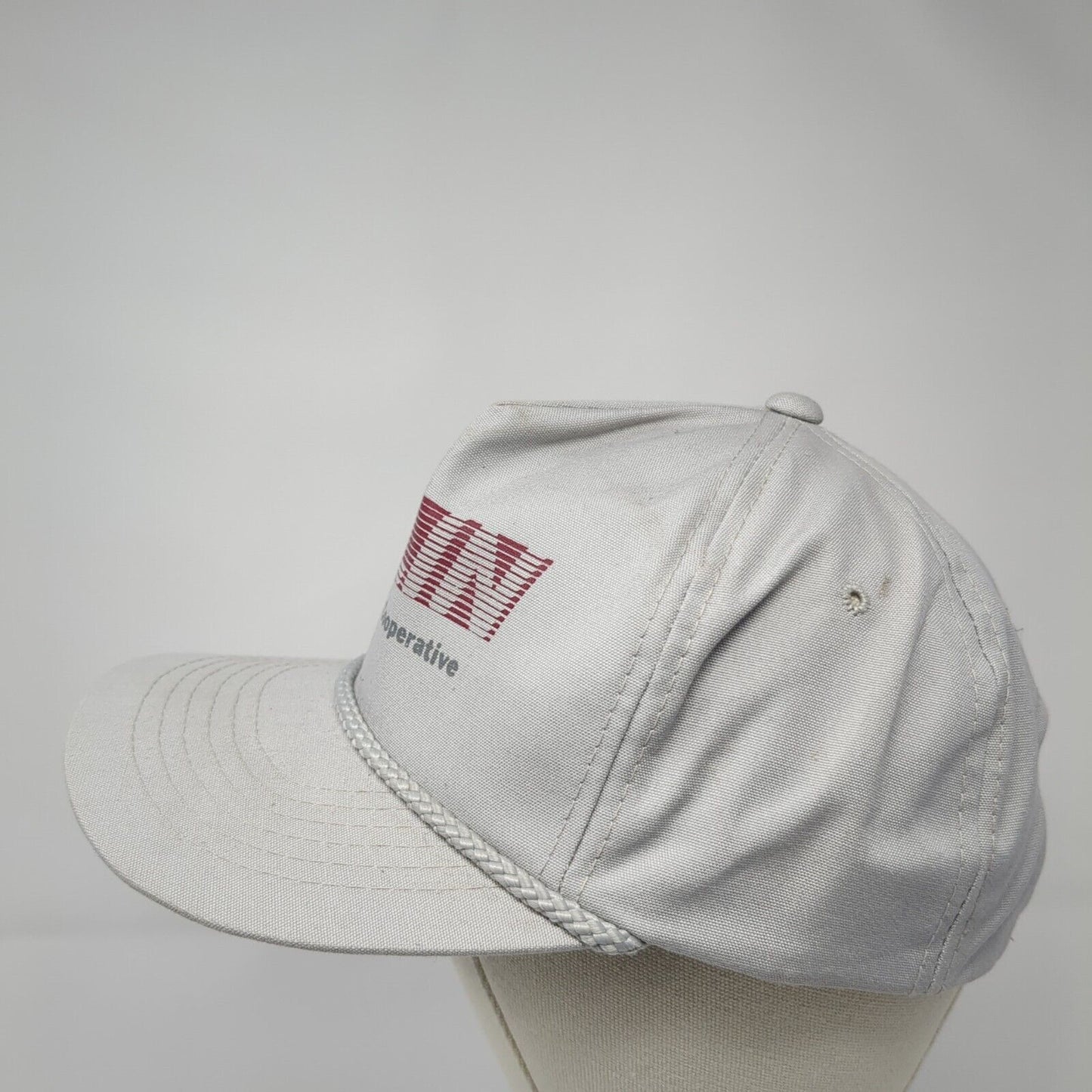 Nolin Rural Electric Cooperative Strapback Rope Hat Gray One Size