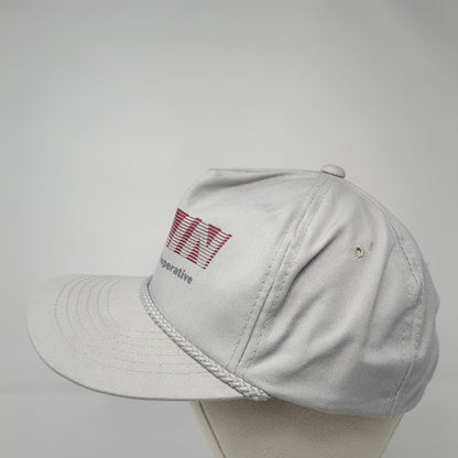 Nolin Rural Electric Cooperative Strapback Rope Hat Gray One Size