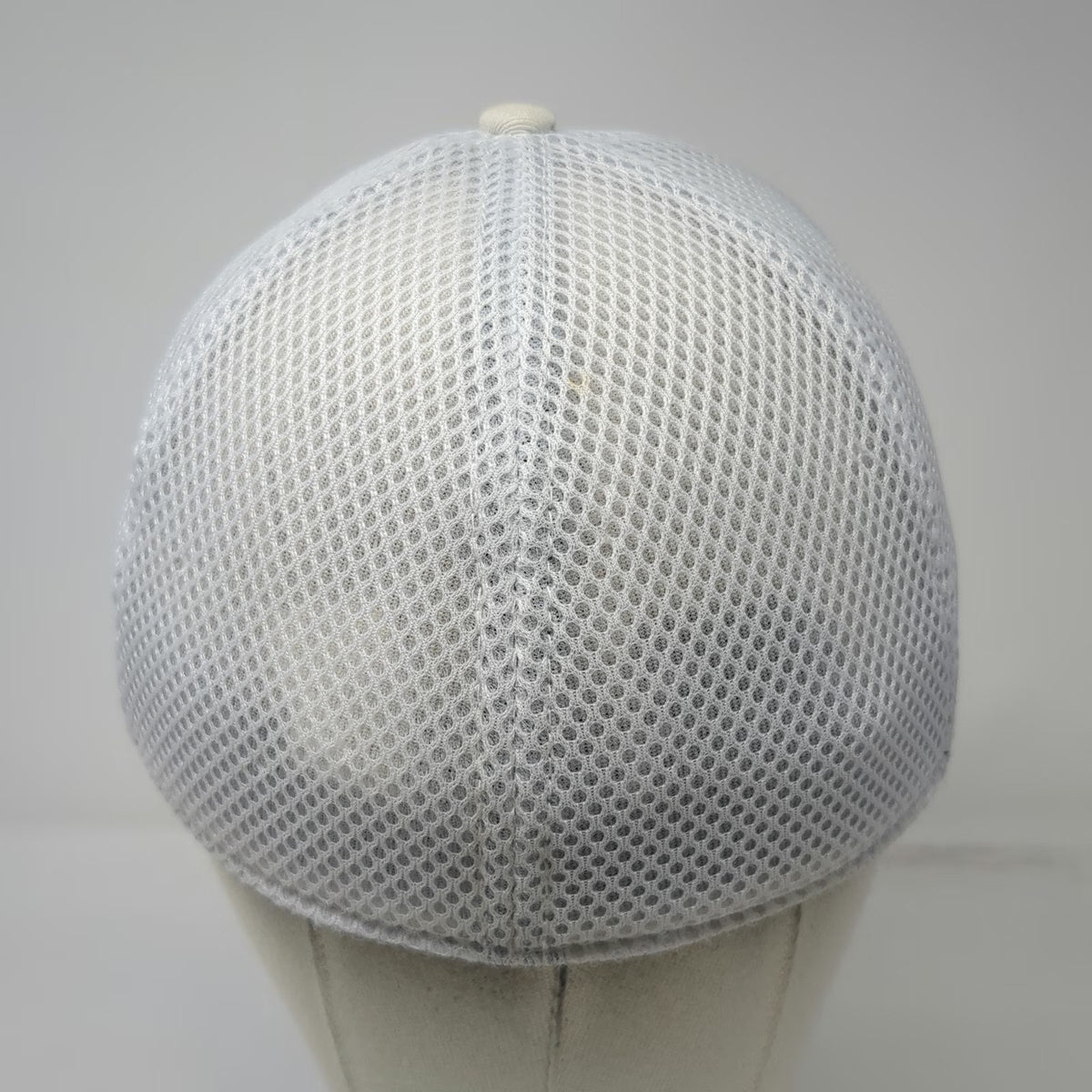New Era Baseball Cap White M St Augustine Alligator Farm Mesh Fitted Hat 39THIRTY