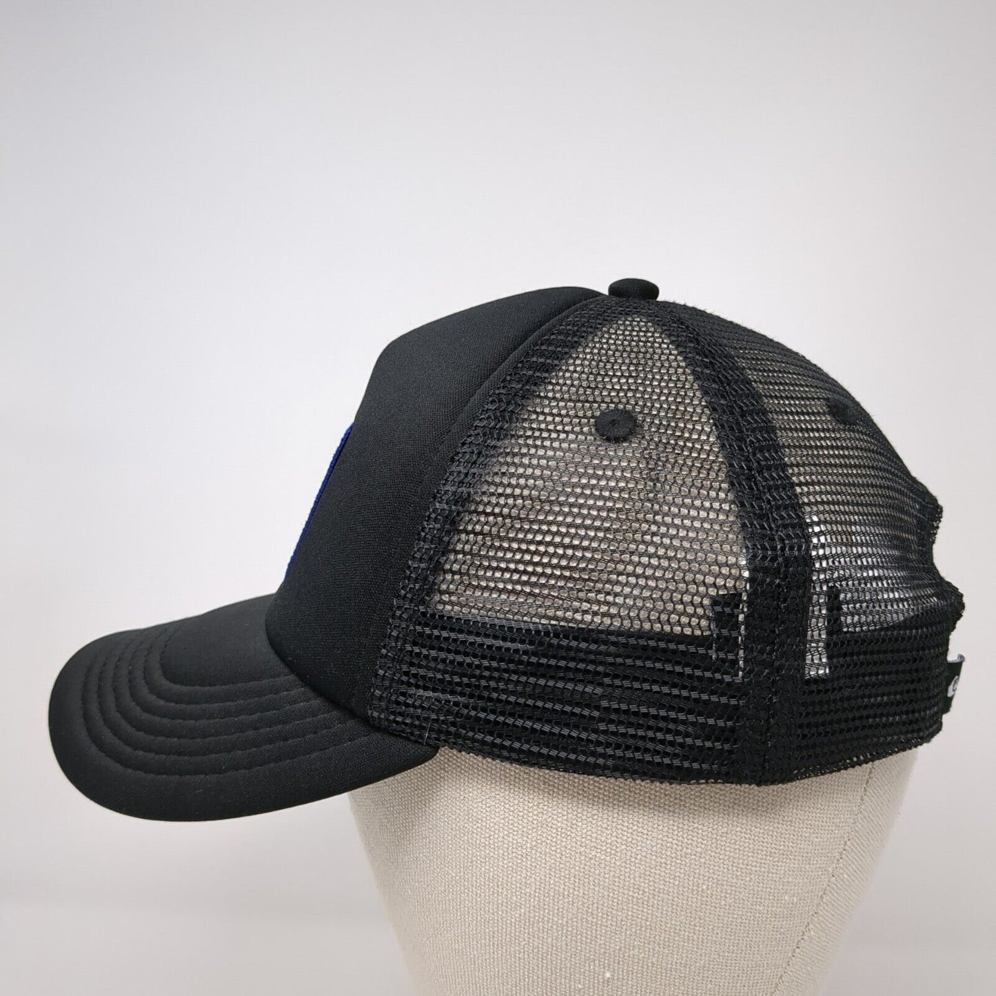 Boardriding Co Snapback Mesh Back Trucker Hat Black 55cm Quiksilver