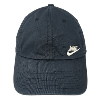 Nike Baseball Cap Blue One Size Adjustable Embroidered Slideback Cotton Hat