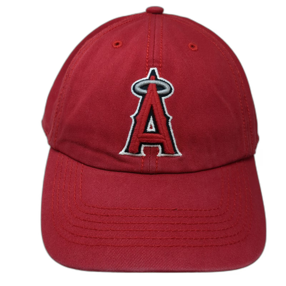 Los Angeles Angels MLB '47 Baseball Cap Red XL Green Underbrim Franchise Hat