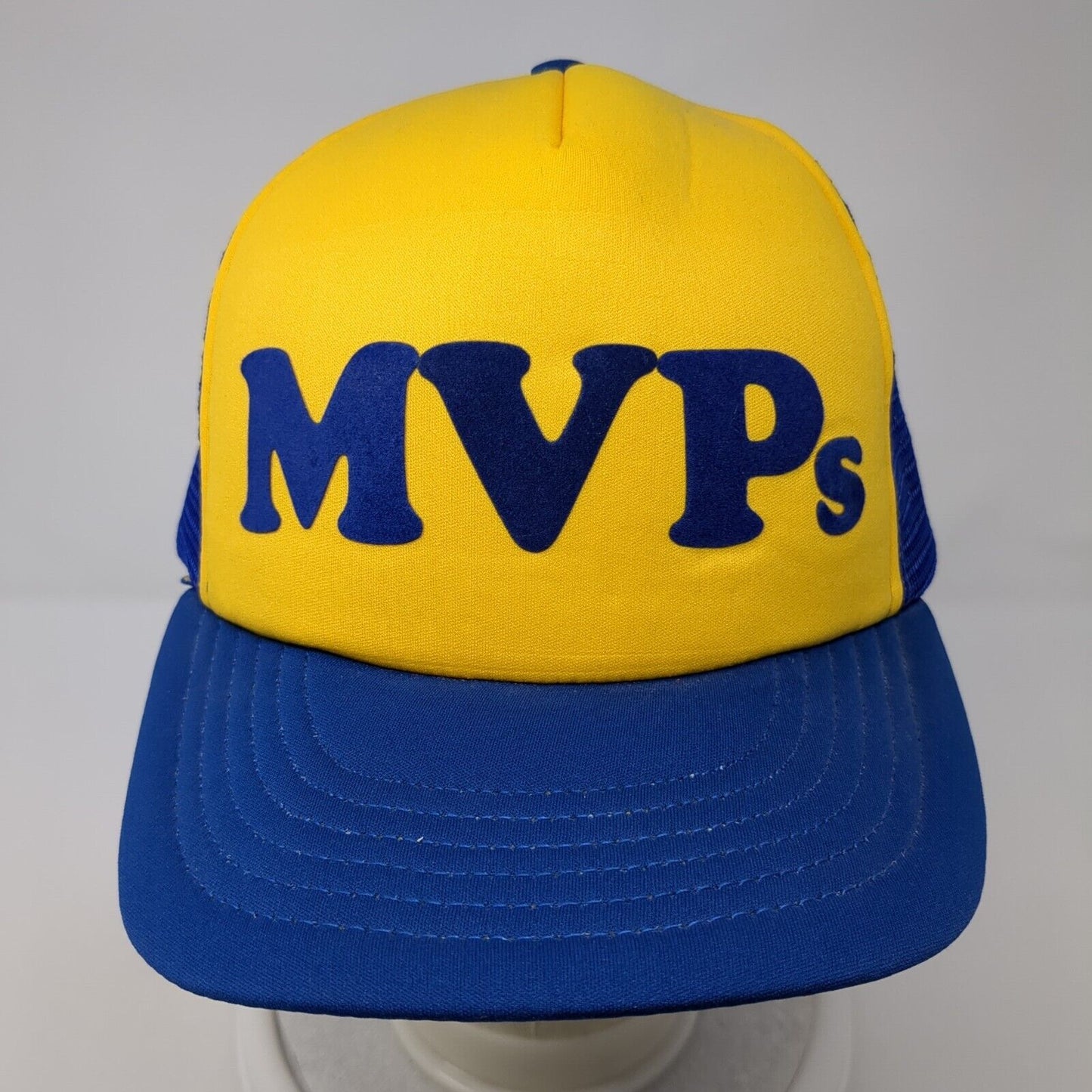 MVPs Snapback Trucker Hat Multicolor One Size Adjustable Mesh Back Sportsland