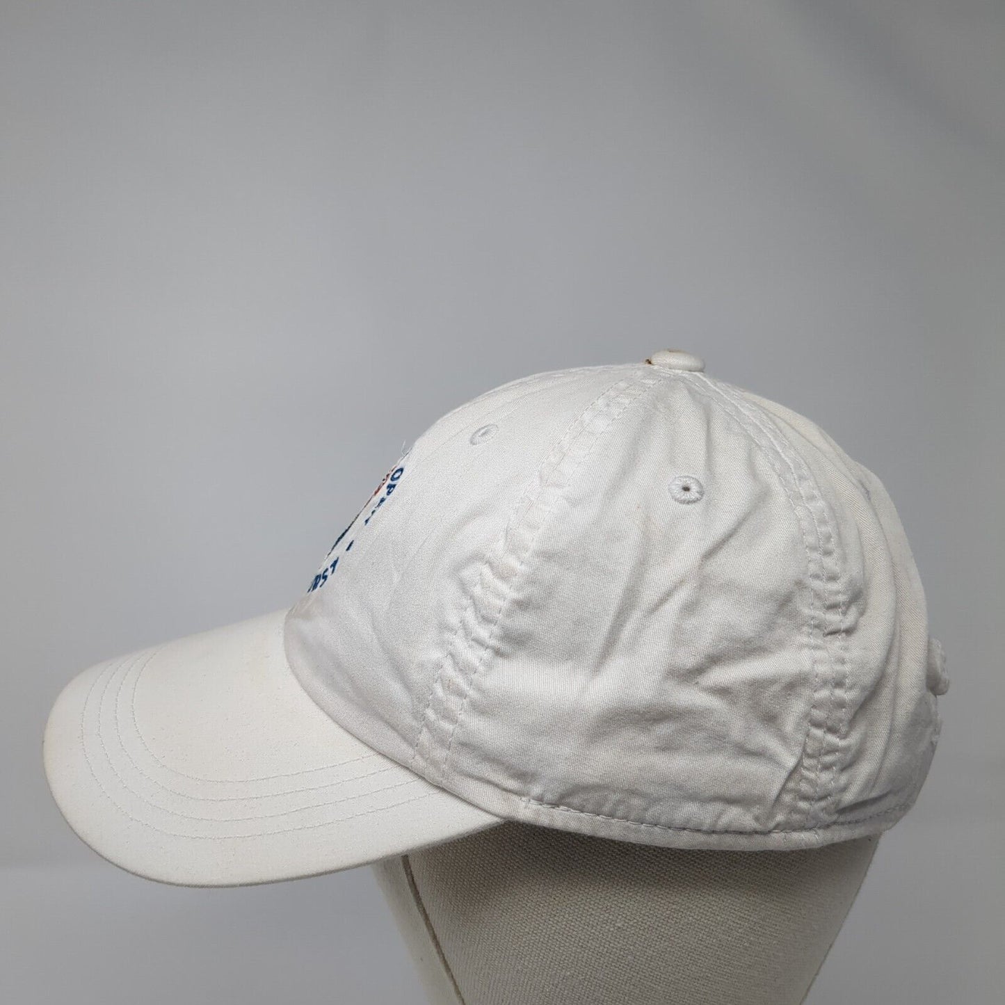 124th US Open Pinehurst Strapback Hat White One Size Classic Fit Ahead